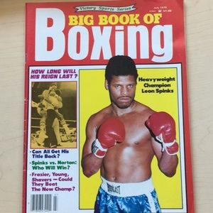 Big Book Of Boxing July 1978. Vintage.